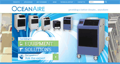 Desktop Screenshot of oceanaire-inc.com